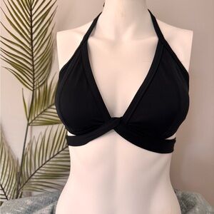 PINK Victoria's Secret Black Bikini Top
